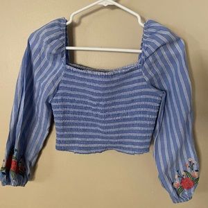 Women’s Off the Shoulder Crop Top